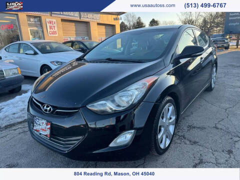 2013 Hyundai Elantra for sale at USA Auto Sales & Services, LLC in Mason OH