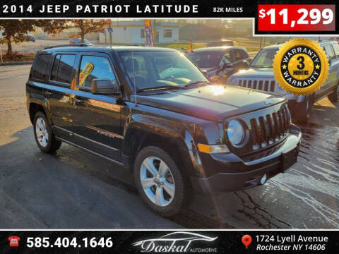 2014 Jeep Patriot for sale at Daskal Auto LLC in Rochester NY