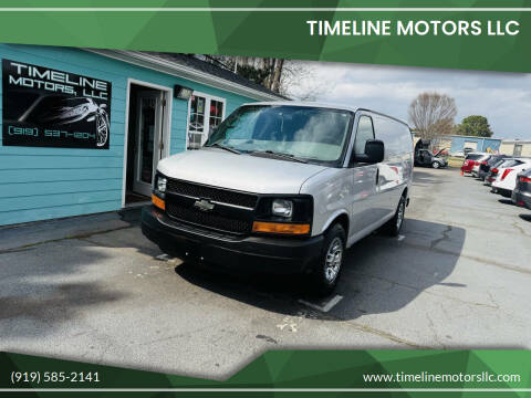 2012 Chevrolet Express for sale at Timeline Motors LLC in Clayton NC