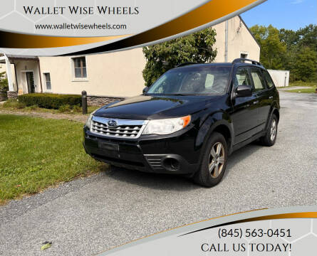 2011 Subaru Forester for sale at Wallet Wise Wheels in Montgomery NY