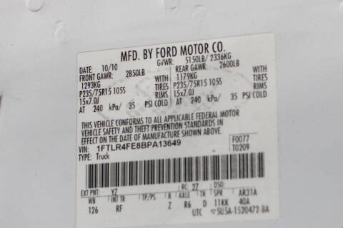 2011 Ford Ranger XLT