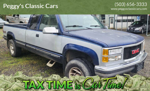 1995 GMC Sierra 2500 for sale at Peggy's Classic Cars in Oregon City OR