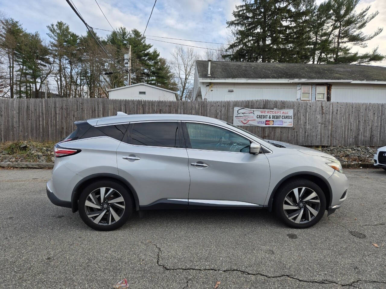 2017 Nissan Murano for sale at PAKLAND AUTO SALES in Auburn, MA