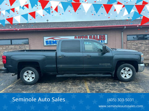 2017 Chevrolet Silverado 1500 for sale at Seminole Auto Sales in Seminole OK