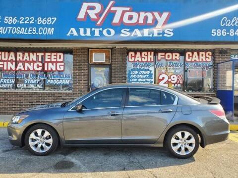 2008 Honda Accord for sale at R Tony Auto Sales in Clinton Township MI