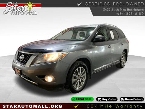 2015 Nissan Pathfinder for sale at STAR AUTO MALL 512 in Bethlehem PA