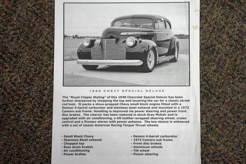 1940 Chevrolet Special DeLuxe