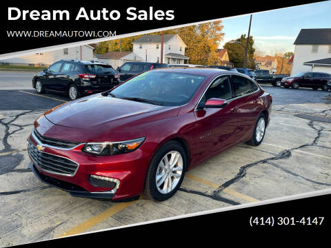 2018 Chevrolet Malibu for sale at Dream Auto Sales in South Milwaukee WI