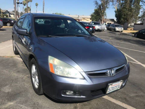 2007 Honda Accord for sale at F & A Car Sales Inc in Ontario CA