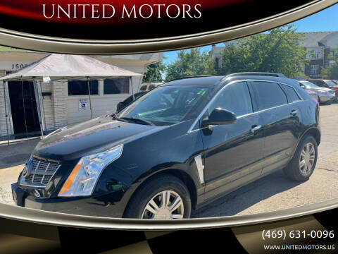 2011 Cadillac SRX for sale at UNITED MOTORS in Mckinney TX