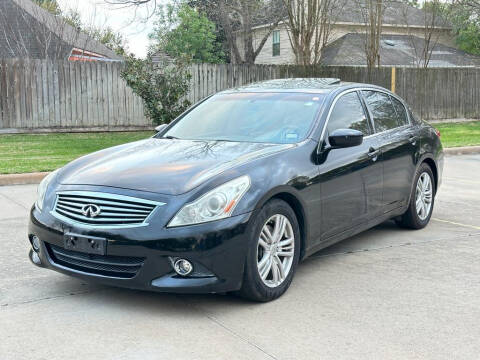 2010 Infiniti G37 Sedan for sale at KM Motors LLC in Houston TX