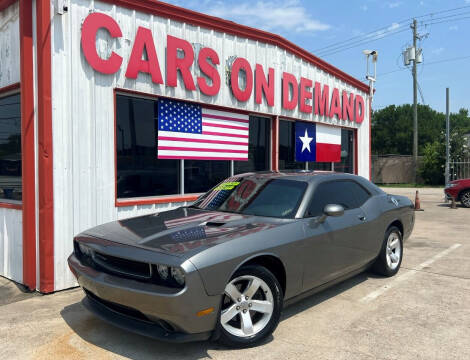2011 Dodge Challenger for sale at Cars On Demand 3 in Pasadena TX