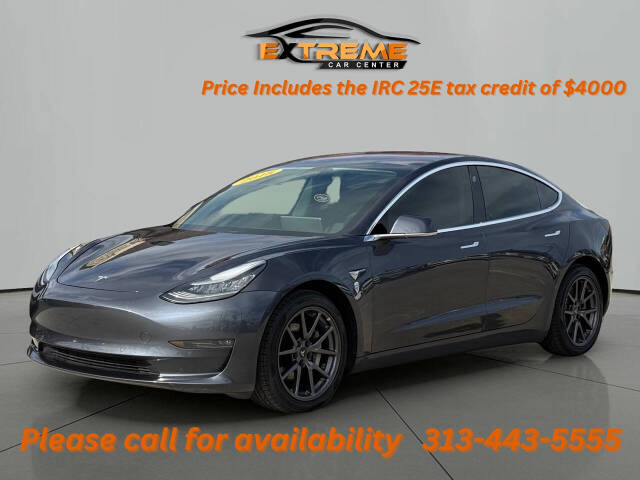 2018 Tesla Model 3 for sale at Extreme Car Center in Detroit, MI