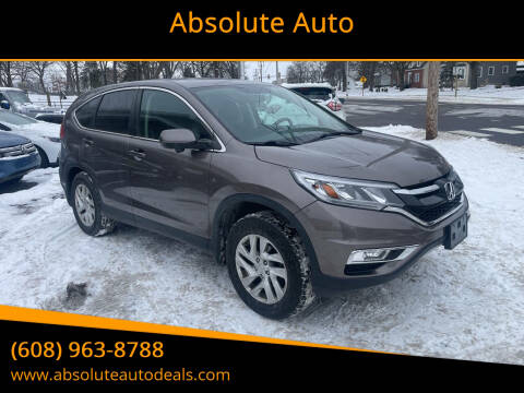 2015 Honda CR-V for sale at Absolute Auto in Baraboo WI