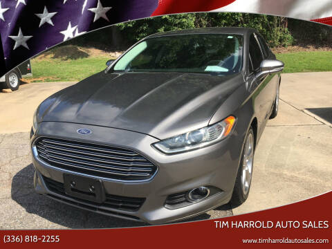 2014 Ford Fusion for sale at Tim Harrold Auto Sales in Wilkesboro NC