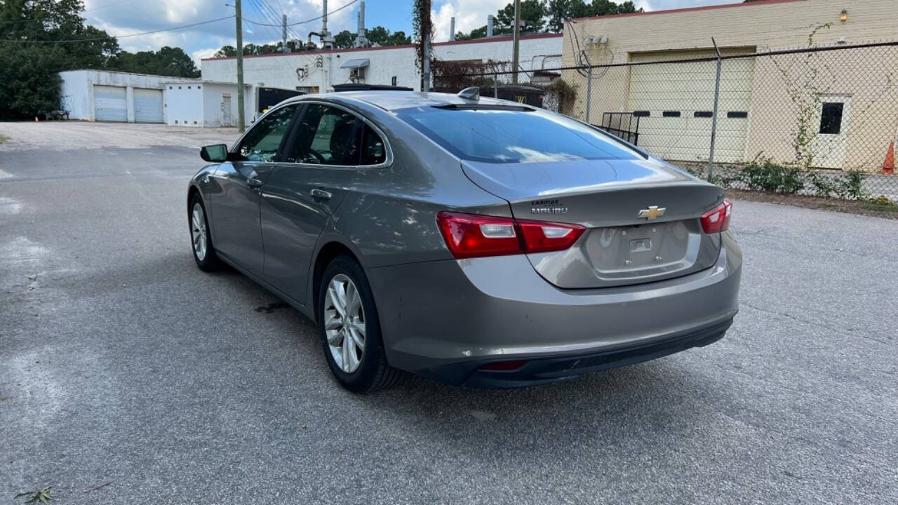 2017 Chevrolet Malibu for sale at East Auto Sales LLC in Raleigh, NC