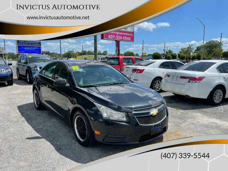2011 Chevrolet Cruze for sale at Invictus Automotive in Longwood FL