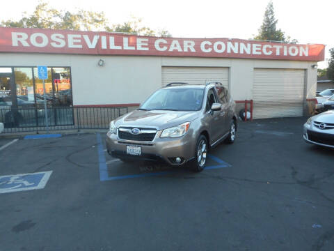 2015 Subaru Forester for sale at ROSEVILLE CAR CONNECTION in Roseville CA