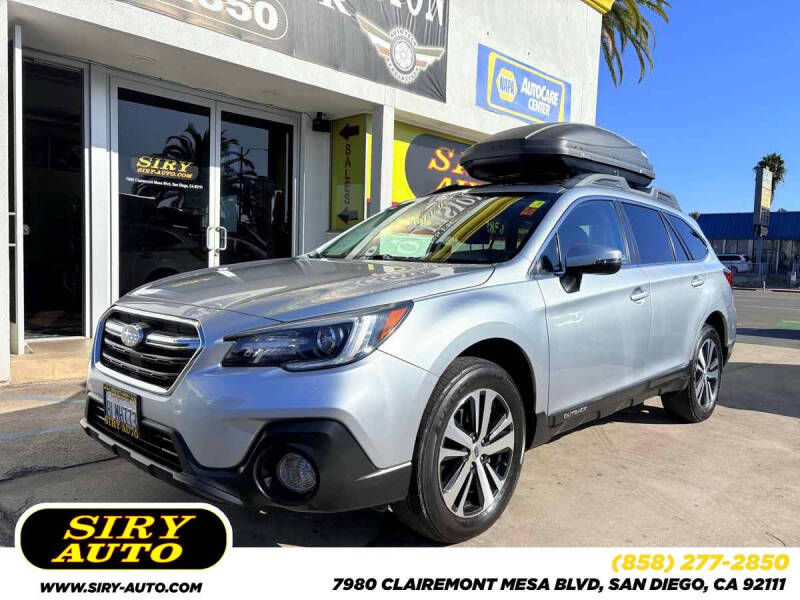 2019 Subaru Outback 2.5i Limited