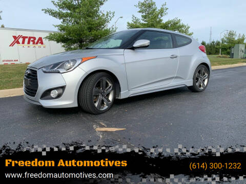 2013 Hyundai Veloster for sale at Freedom Automotives in Grove City OH