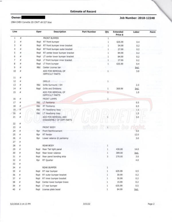 1964 Chevrolet Corvette