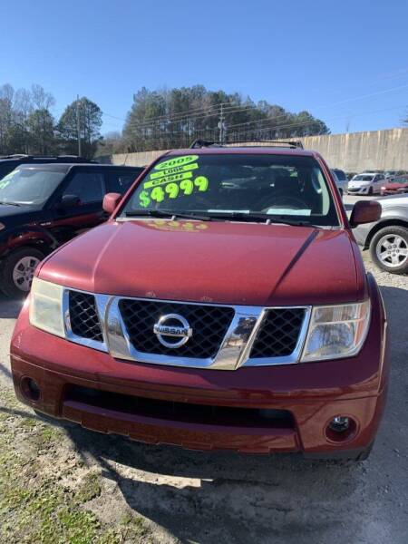 2005 Nissan Pathfinder for sale at J D USED AUTO SALES INC in Doraville GA