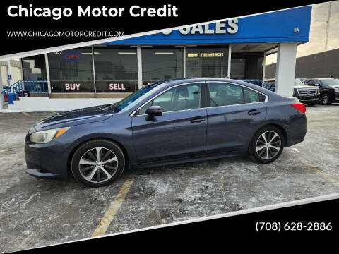 2016 Subaru Legacy for sale at Chicago Motor Credit in South Holland IL