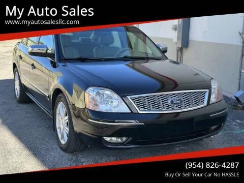 2006 Ford Five Hundred for sale at My Auto Sales in Margate FL