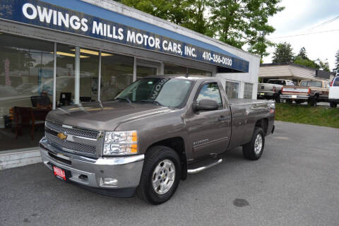 2012 Chevrolet Silverado 1500 for sale at Owings Mills Motor Cars in Owings Mills MD