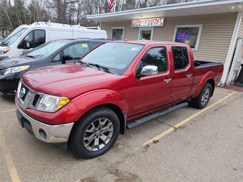 2017 Nissan Frontier for sale at Convenient Auto Repair & Sales in Rochdale MA