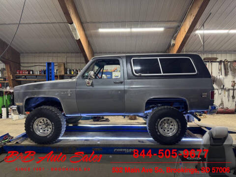 1988 Chevrolet Blazer for sale at B & B Auto Sales in Brookings SD