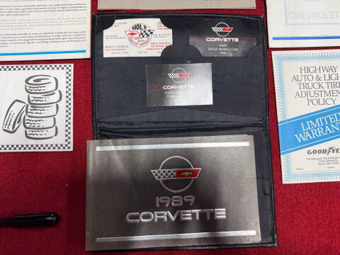 1989 Chevrolet Corvette