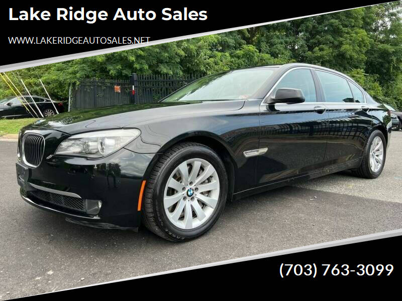 2011 BMW 7 Series for sale at Lake Ridge Auto Sales in Woodbridge VA