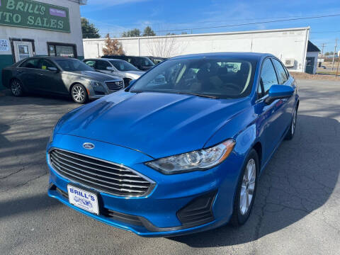 2020 Ford Fusion for sale at Brill's Auto Sales in Westfield MA