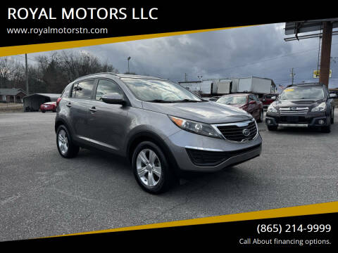 2012 Kia Sportage for sale at ROYAL MOTORS LLC in Knoxville TN