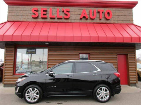 2018 Chevrolet Equinox for sale at Sells Auto INC in Saint Cloud MN