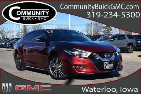 2017 Nissan Maxima for sale at Community Buick GMC in Waterloo IA