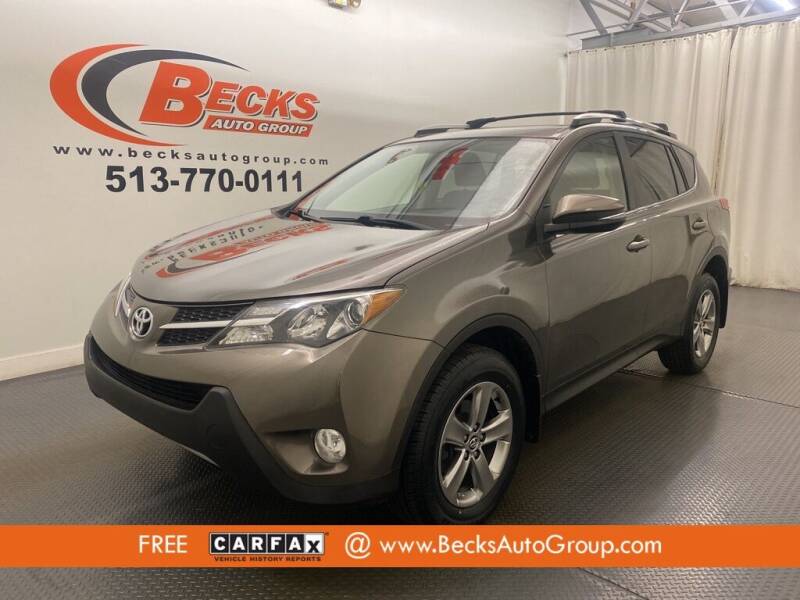 2015 Toyota RAV4 for sale at Becks Auto Group in Mason OH