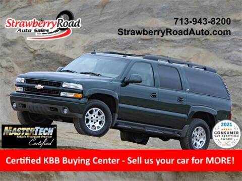 2005 Chevrolet Suburban for sale at Strawberry Road Auto Sales in Pasadena TX