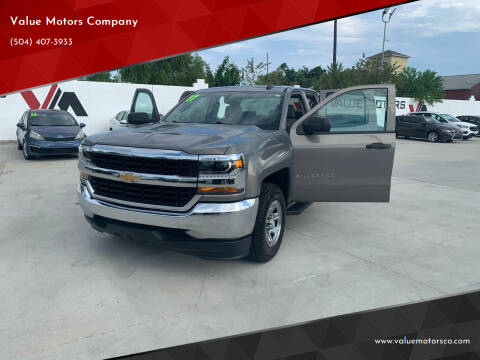 2017 Chevrolet Silverado 1500 for sale at Value Motors Company in Marrero LA