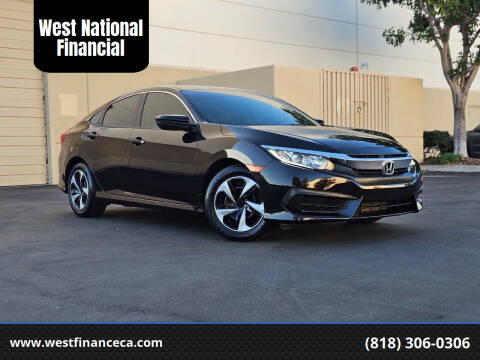 2017 Honda Civic for sale at West National Financial in Van Nuys CA