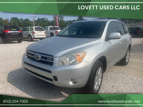 2008 Toyota RAV4 for sale at Lovett Used Cars LLC in Washington IN