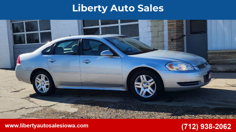 2012 Chevrolet Impala for sale at Liberty Auto Sales in Merrill IA