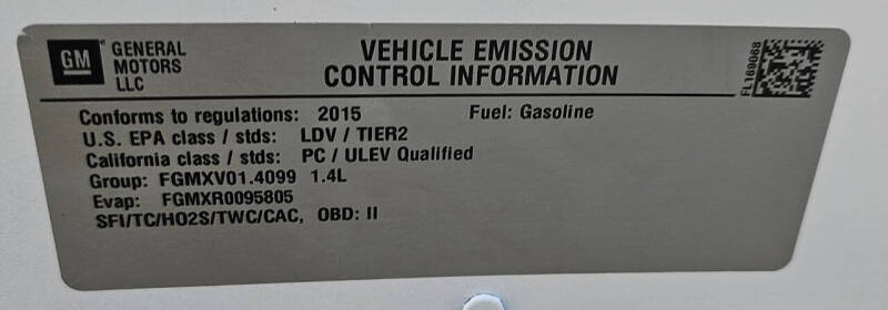 2015 Chevrolet Trax LT