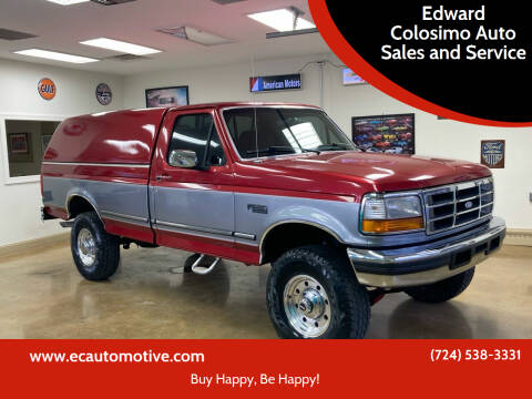 1997 Ford F-250 for sale at Edward Colosimo Auto Sales and Service in Evans City PA