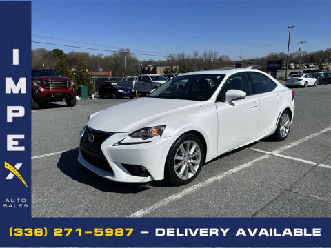 2015 Lexus IS 250 for sale at Impex Auto Sales in Greensboro NC