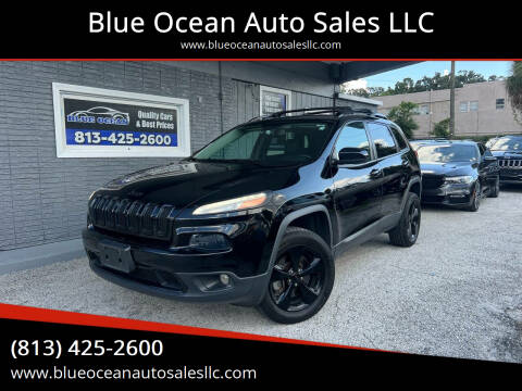 2018 Jeep Cherokee for sale at Blue Ocean Auto Sales LLC in Tampa FL