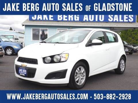 2013 Chevrolet Sonic for sale at Jake Berg Auto Sales in Gladstone OR