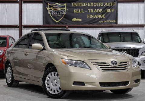 2008 Toyota Camry for sale at United Exotic Auto in Houston TX