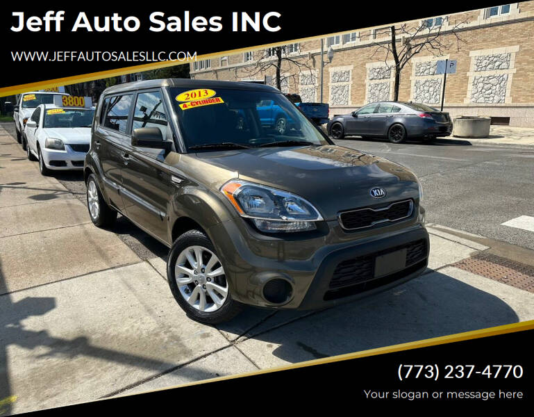 2013 Kia Soul for sale at Jeff Auto Sales INC in Chicago IL